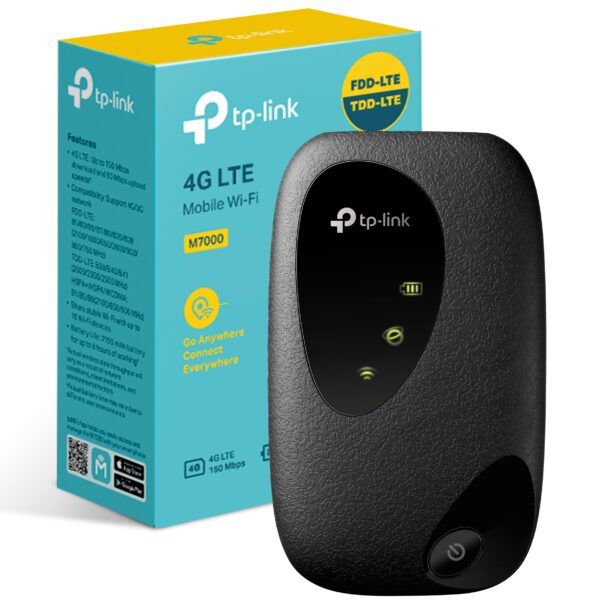 Router WiFi 4G LTE Portatile, Modem Mobile Hotspot Per Europa E Asia, Condivisione Per 10 Dispositivi (Nero)