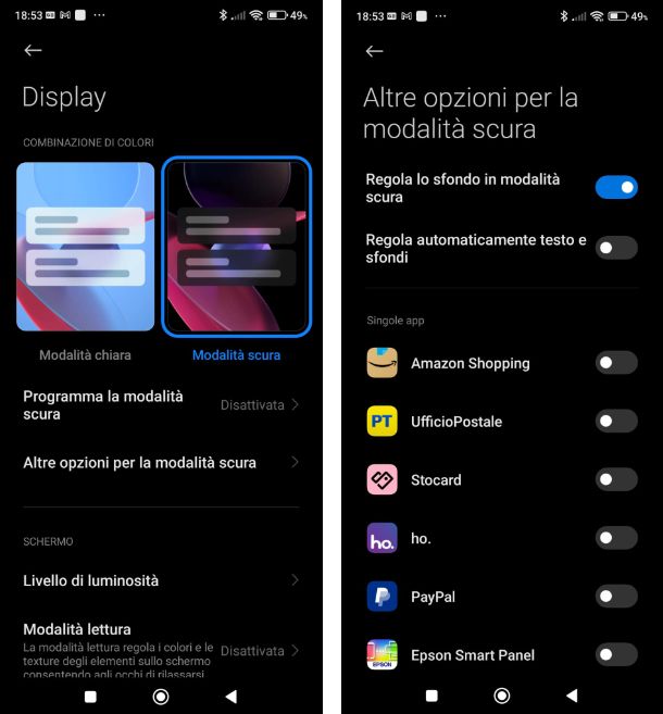 Come attivare la dark mode su Xiaomi