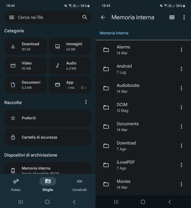 Files di Google
