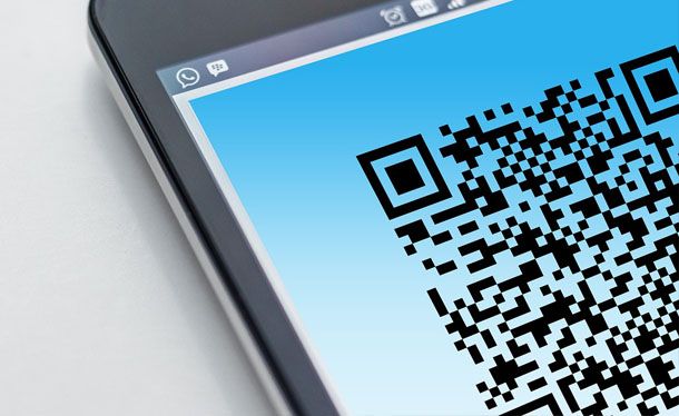 Etichetta di spedizione digitale con QR code