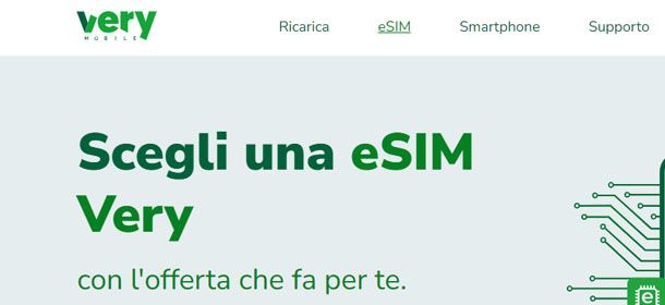 eSIM Very