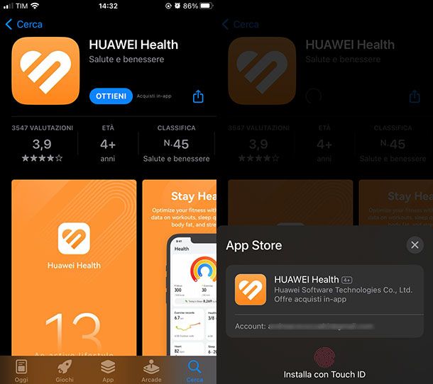 Come scaricare HUAWEI Health su iPhone
