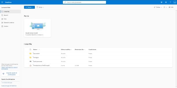 OneDrive Web