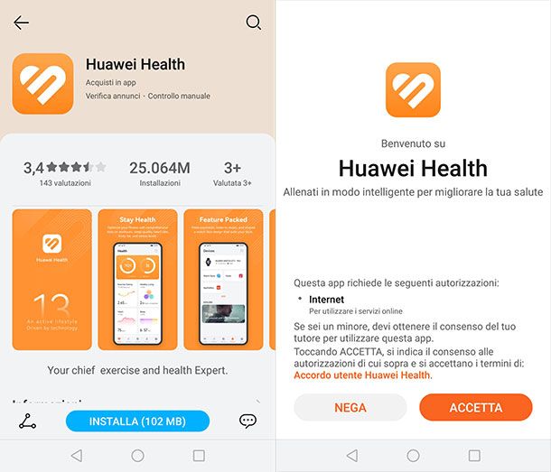 Come scaricare HUAWEI Health su HUAWEI e Honor