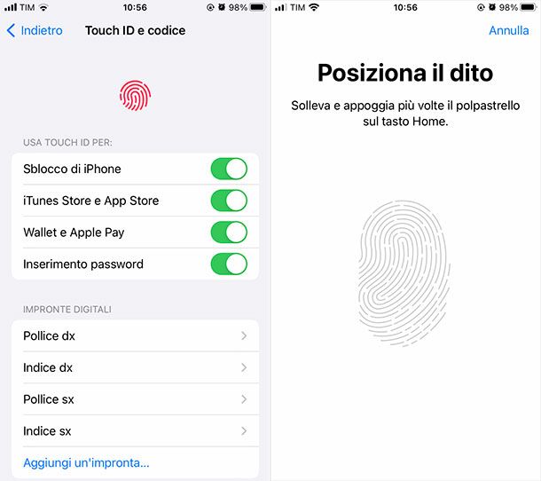 Come impostare Face ID o Touch ID su iPhone
