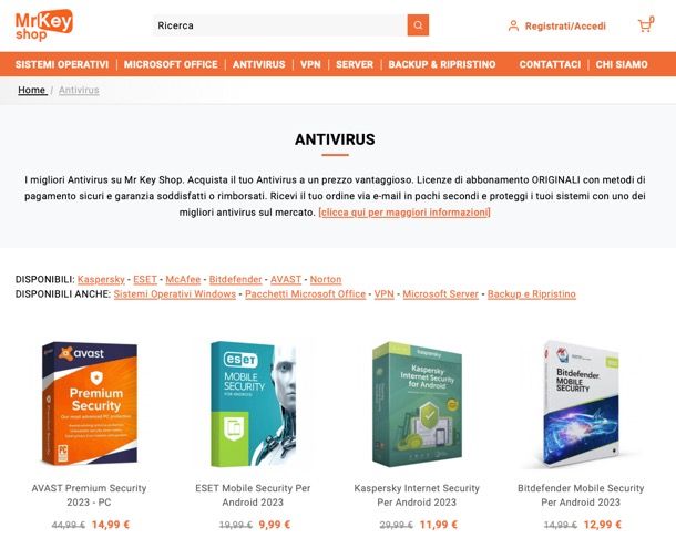 migliori antivirus