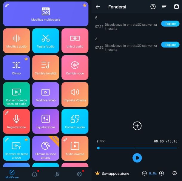 Altre app per unire audio gratis