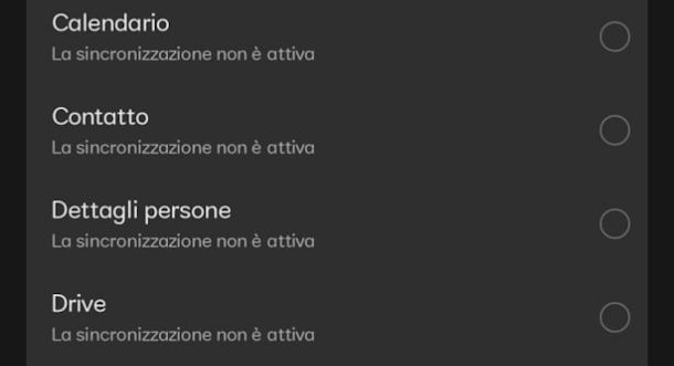 Come togliere sincronizzazione account Google