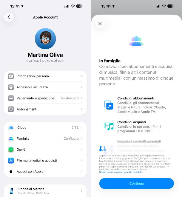 In Famiglia Apple