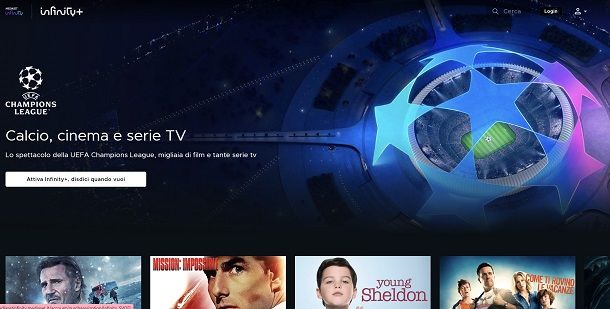 mediaset infinity +