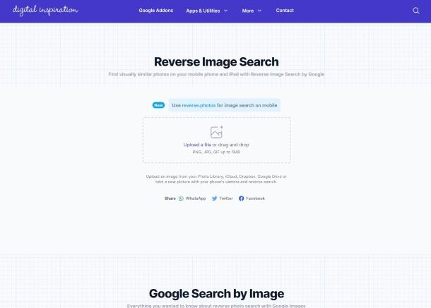 Reverse Image Search