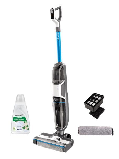Confezione da 5 accessori per rullo spazzola Bissell Crosswave e filtro di  ricambio per pulizia compatibile