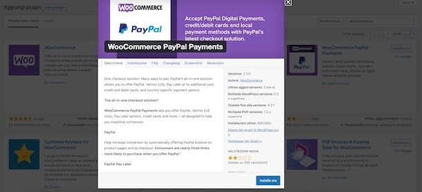 Plugin pagamento per WooCommerce