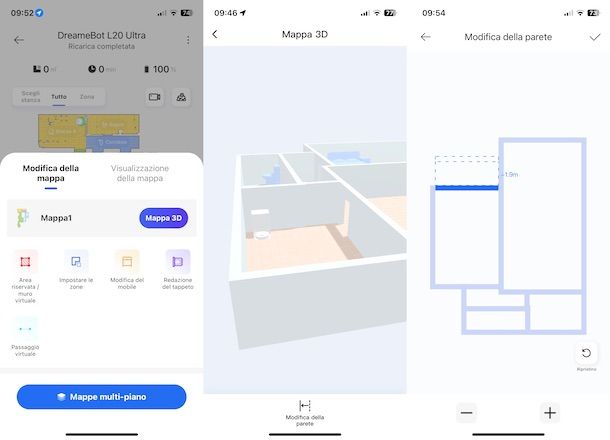 Correzione mappa Dreame L20 Ultra