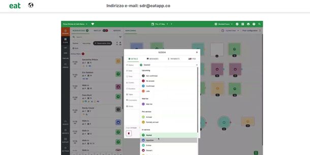 Eat App per gestione ristorante