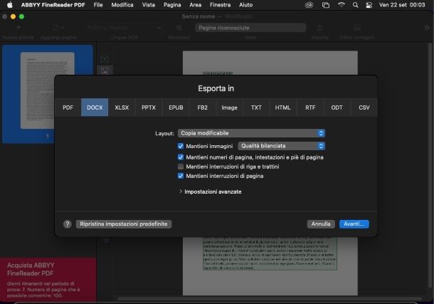 ABBY FineReader per macOS