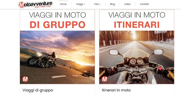 Homepage Motoavventure 