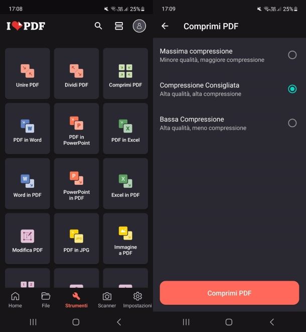 iLovePDF per Android