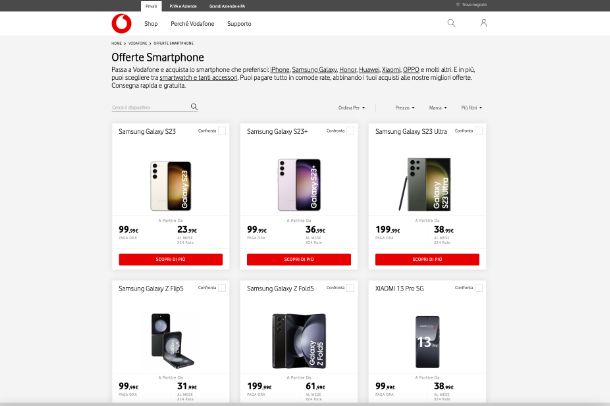Come acquistare iPhone a rate con Vodafone