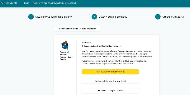 Fattura Amazon con Codice Fiscale