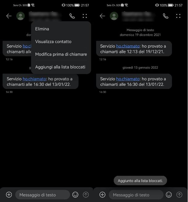 Come bloccare SMS su Huawei