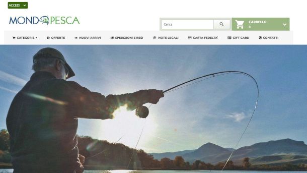 Home page sito Mondo-Pesca