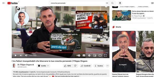 La nicchia di YouTube sulla crescita personale