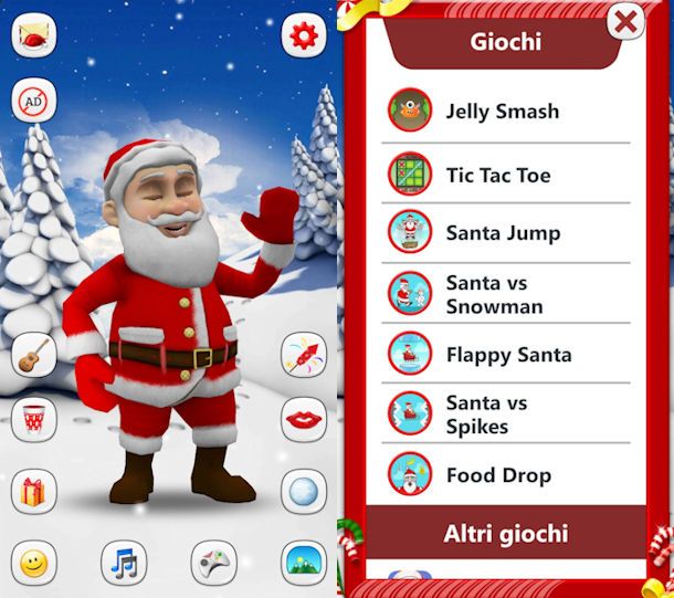 Babbo Natale Parlante