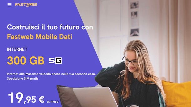 Offerte Fastweb solo dati