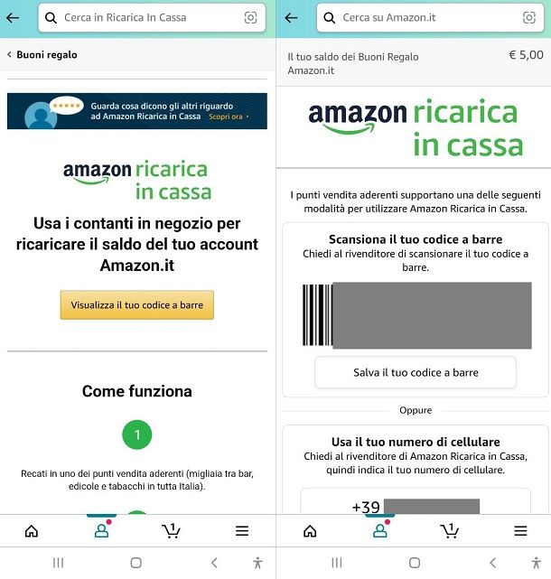 Come pagare in contanti su Amazon