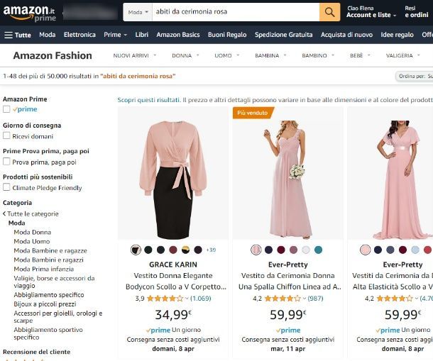 Amazon fashion