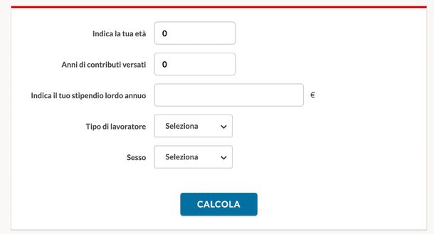 Simulatore pensioni Altroconsumo