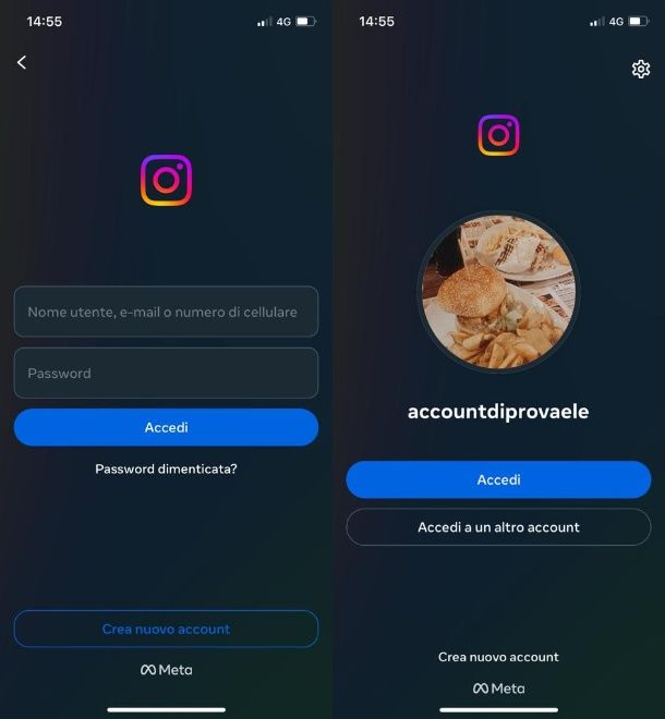 Login Insta