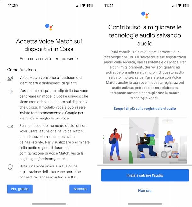 Google Home Voice Match