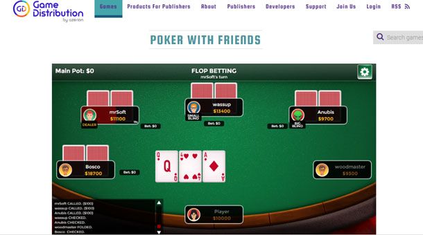 Poker online Game Distribution