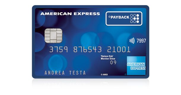 carta di credito America Express PAYBACK