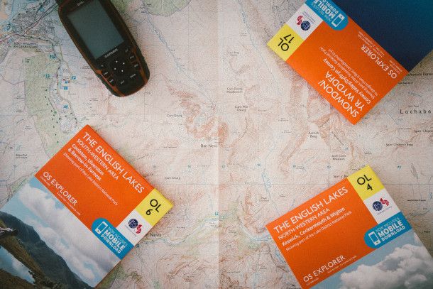 dispositivo GPS e mappe