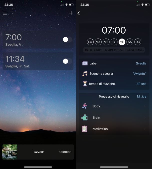 App per sveglia per sonno pesante iPhone