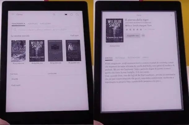 Inserire libri su Kobo dagli store