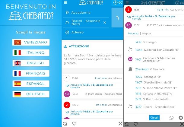 CheBateo? app per traghetti a Venezia