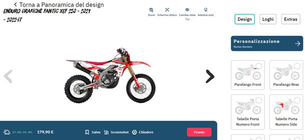 Backyarddesign sito per grafiche moto personalizzate