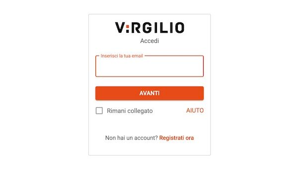 Sbloccare Virgilio Mail