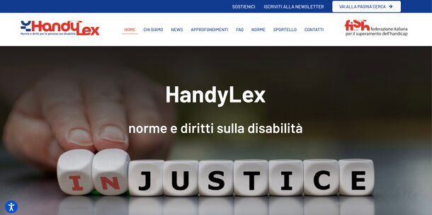 HandyLex Home page