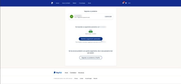 Come bloccare un pagamento PayPal non autorizzato
