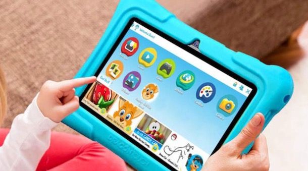 Come funziona tablet bambini