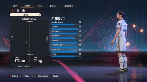 Come creare Del Piero su FIFA qualità