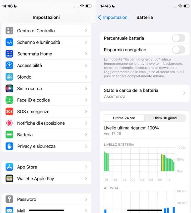 batteria iphone