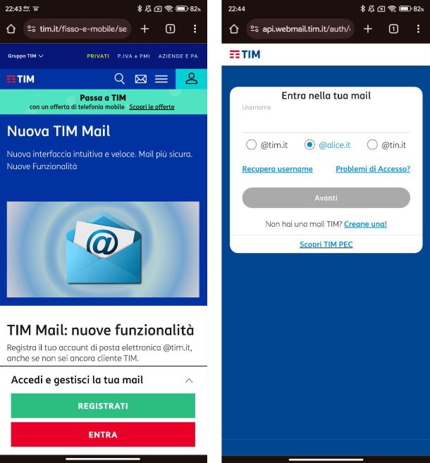 Come bloccare email indesiderate su Alice