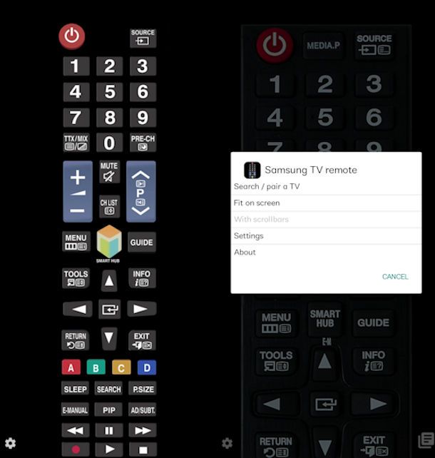 App TV Samsung Remote Control