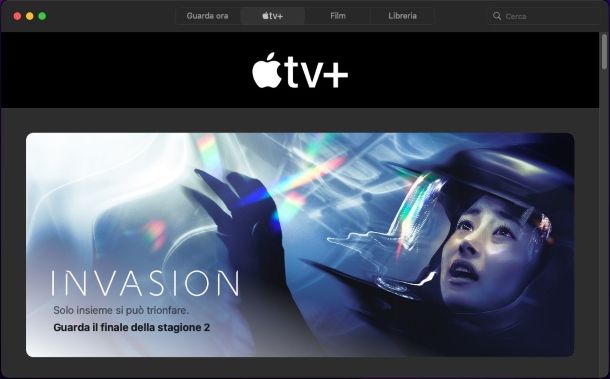 Apple TV+ per macOS
